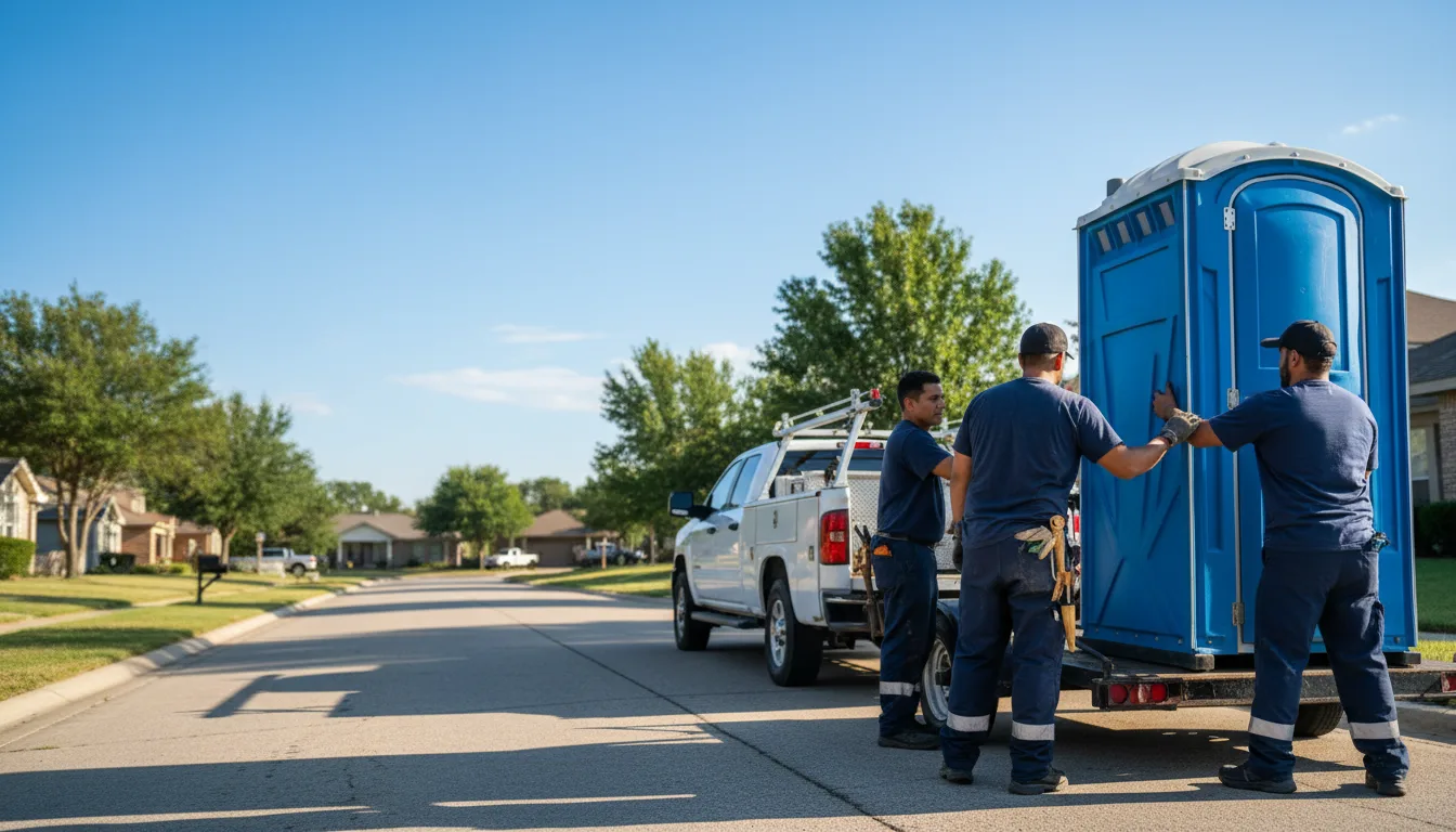 Portable Toilet Rental in Woodside, DE near me